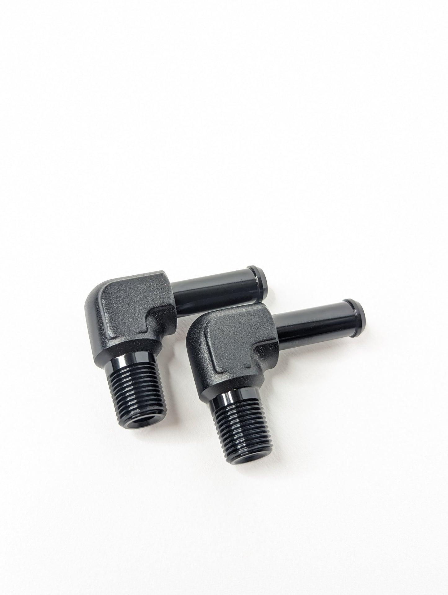 1/8" NPT to 5/16 90 Degree Barb Fittings (2)