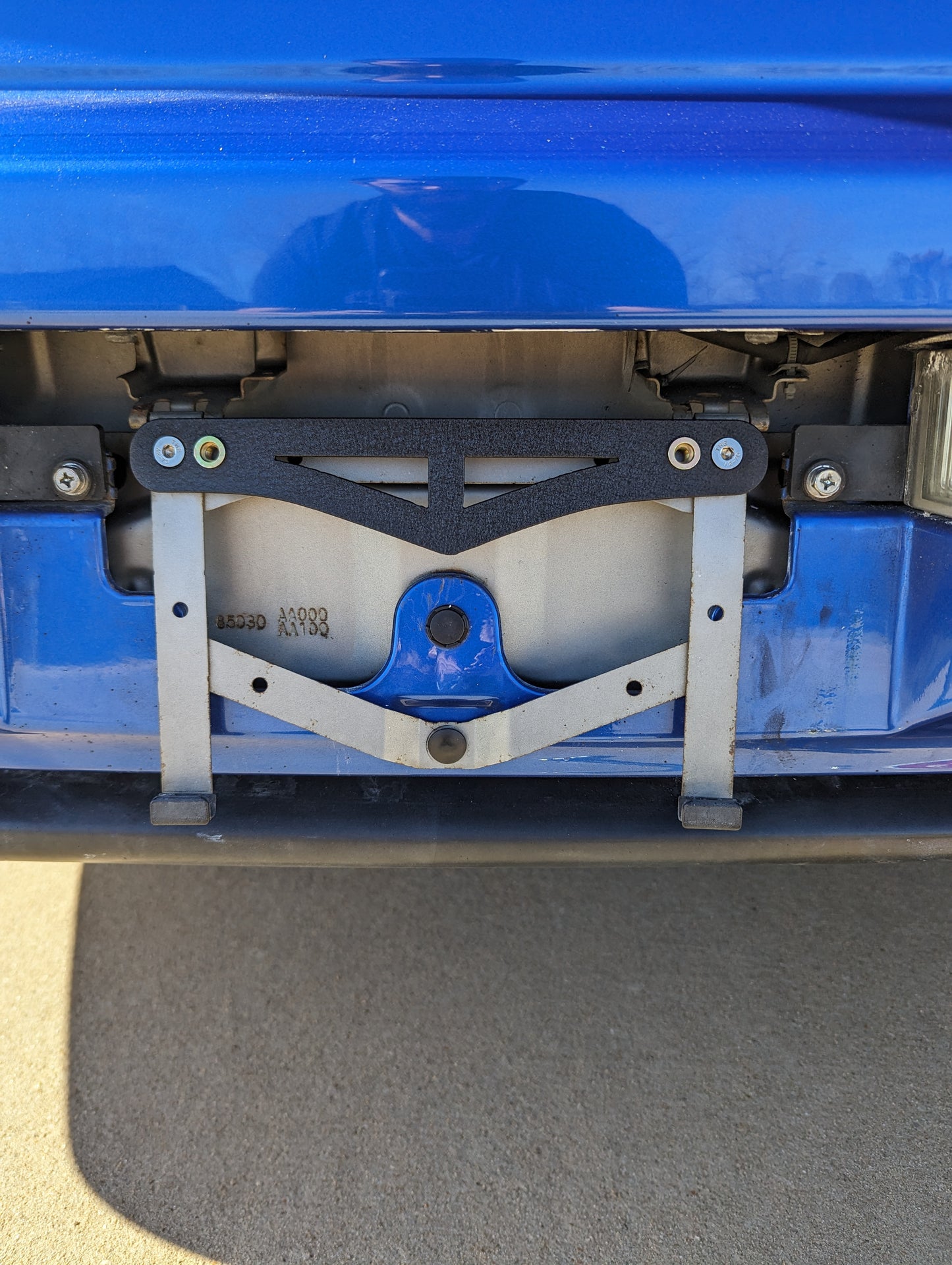 Jdm to U.S. License Plate Bracket