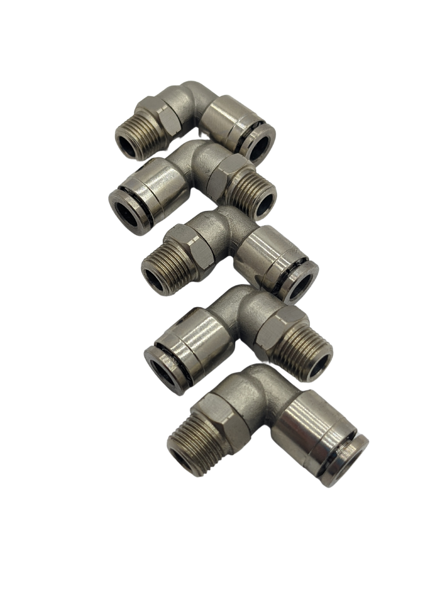 1/8" NPT to 1/4" hose 90 degree elbow (5)