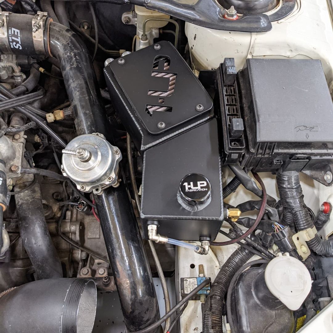 Evo 8/9 Catch Can/ Coolant Overflow Combo