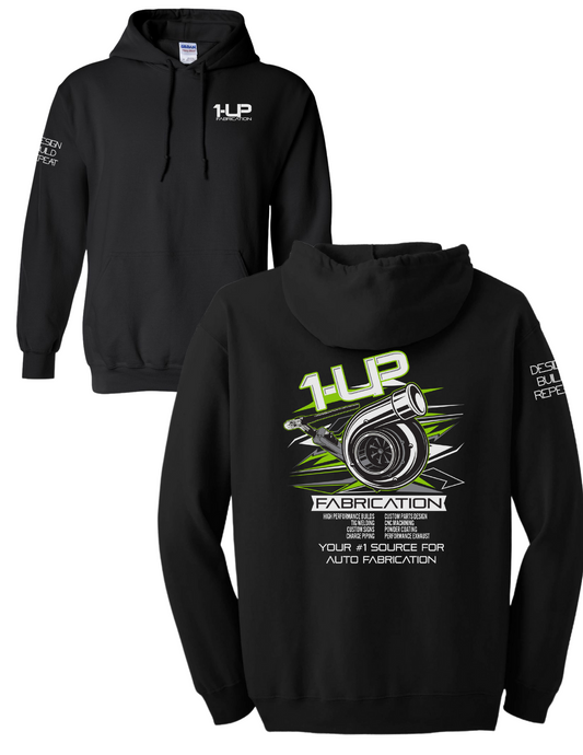 1-Up Fabrication Turbo Hoodie